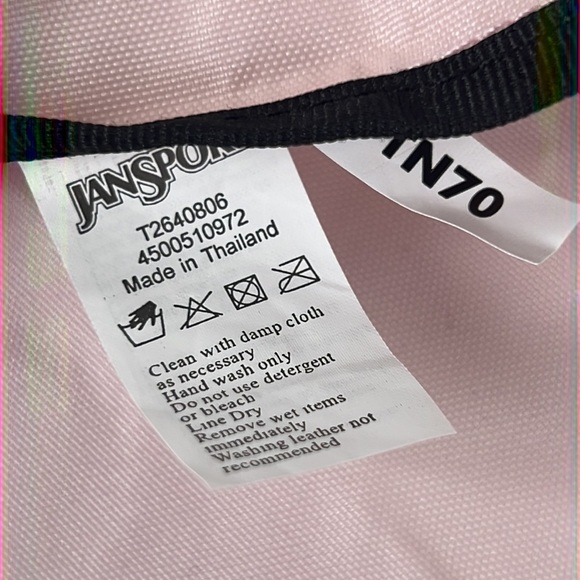 Jansport light pink drawstring backpack - Picture 11 of 11